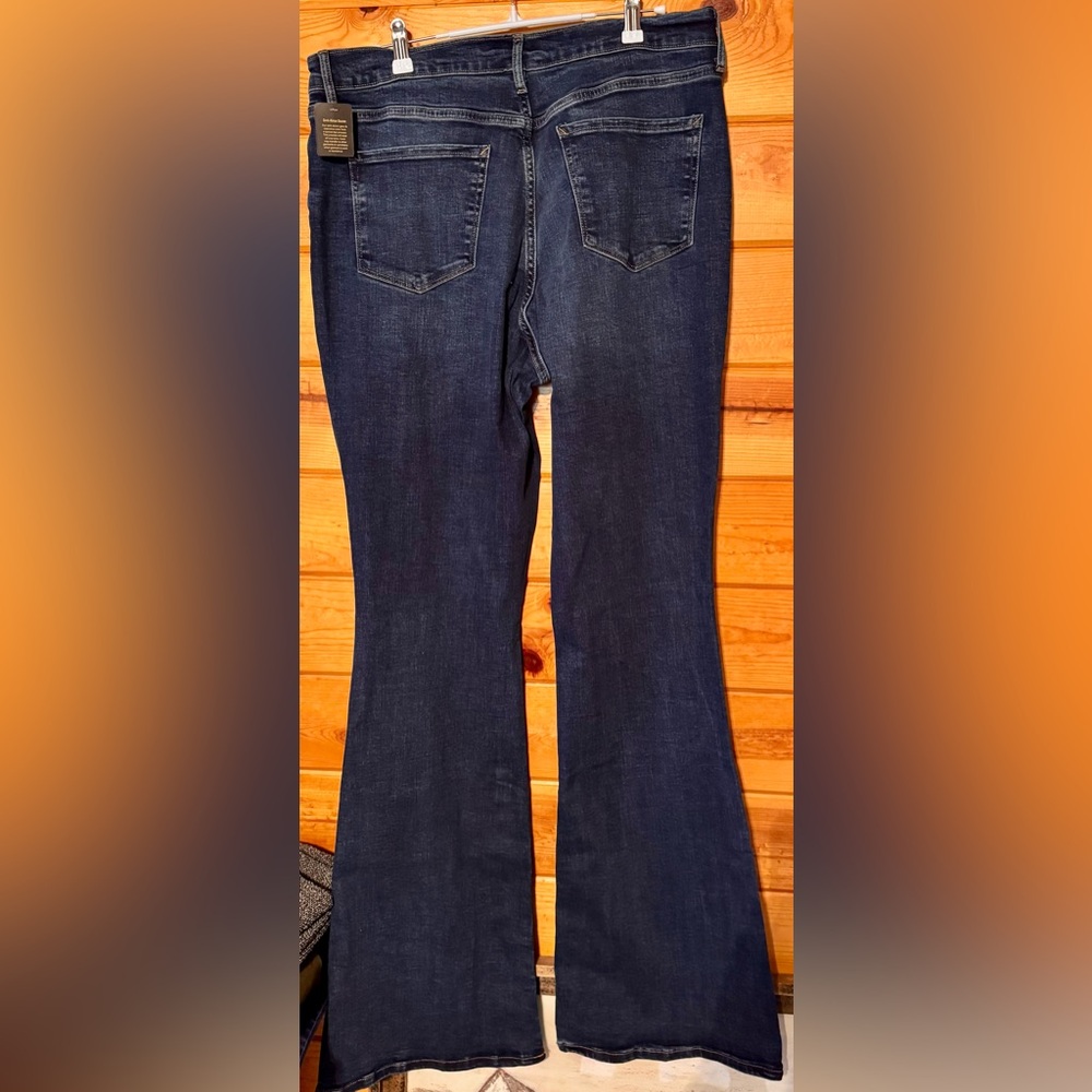 a.n.a Dark Blue Denim Jeans Size 14L